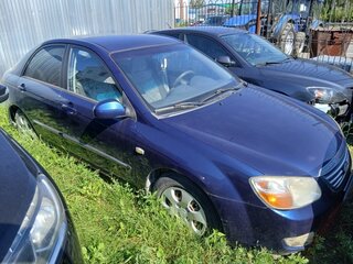 2008 Kia Cerato I Рестайлинг, синий, 210000 рублей, вид 3