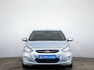 2012 Hyundai Solaris I, голубой, 799000 рублей, вид 2