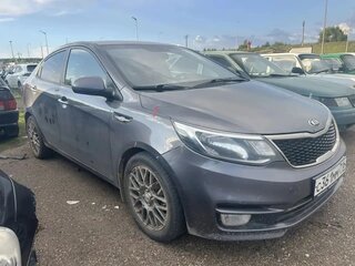 2015 Kia Rio III Рестайлинг, серый, 572000 рублей, вид 1
