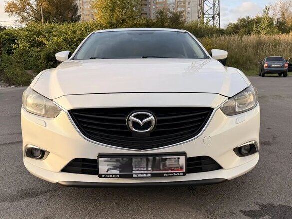 2013 Mazda 6 III (GJ), белый - вид 4