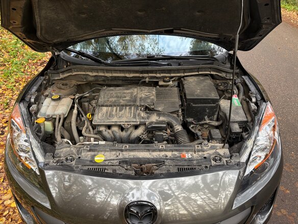 2012 Mazda 3 II (BL) Рестайлинг, серый, 680000 рублей - вид 9
