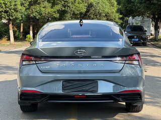 2022 Hyundai Elantra VII (CN7), серый, 1300000 рублей, вид 5