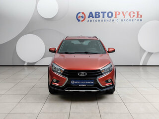 2018 Lada (ВАЗ) Vesta SW Cross I, красный, 1095000 рублей, вид 3