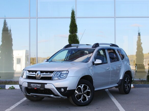 2017 Renault Duster I Рестайлинг, серебристый, 1530000 рублей