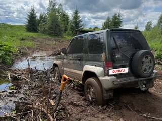 1995 Mitsubishi Pajero Junior, зелёный, 300000 рублей, вид 4