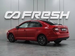 2017 Skoda Rapid I Рестайлинг, красный, 1047000 рублей, вид 2