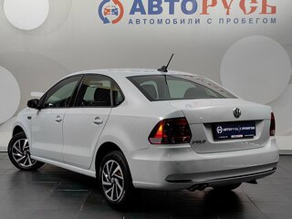 2018 Volkswagen Polo V Рестайлинг, белый, 1275000 рублей, вид 2