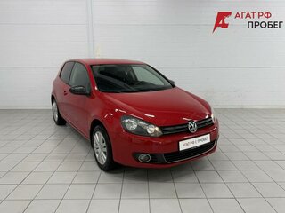 2010 Volkswagen Golf VI, красный, 740000 рублей, вид 3