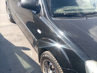 2007 Kia Rio II, чёрный, 370000 рублей, вид 4