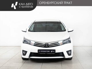 2014 Toyota Corolla XI (E160, E170, E180), белый, 1160000 рублей, вид 2