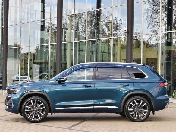 2023 Geely Monjaro I, синий - вид 3