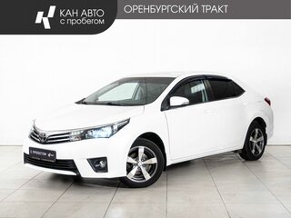 2014 Toyota Corolla XI (E160, E170, E180), белый, 1160000 рублей, вид 1
