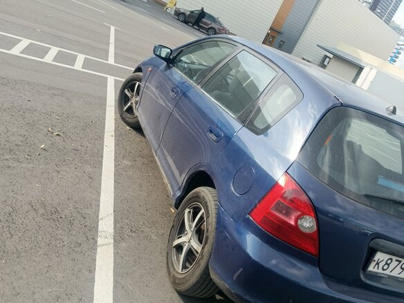 2001 Honda Civic VII, синий - вид 6