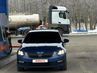 2018 Skoda Octavia III (A7) Рестайлинг, синий, 1850000 рублей, вид 1