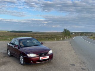 2008 Kia Spectra I Рестайлинг 2, красный, 290000 рублей, вид 4