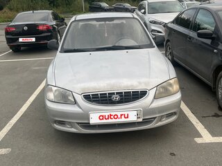 2006 Hyundai Accent ТагАЗ II, серый, 320000 рублей, вид 1