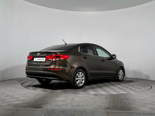 2016 Kia Rio III Рестайлинг, коричневый, 868790 рублей, вид 5