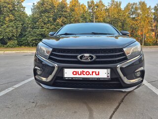 2021 Lada (ВАЗ) Vesta I, чёрный, 1120000 рублей, вид 1
