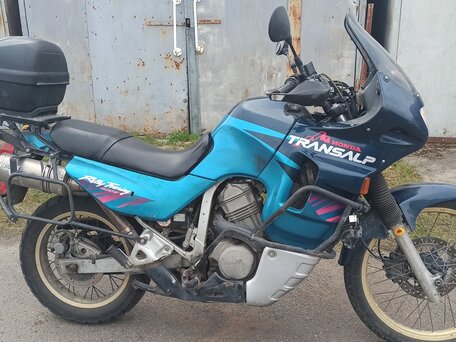1994 Honda Transalp 400, зелёный, 230000 рублей, вид 2