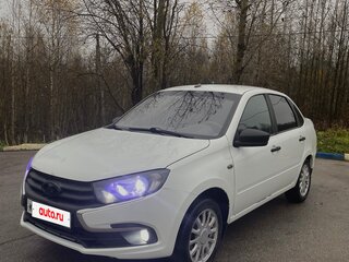 2020 Lada (ВАЗ) Granta I Рестайлинг, белый, 449999 рублей, вид 3