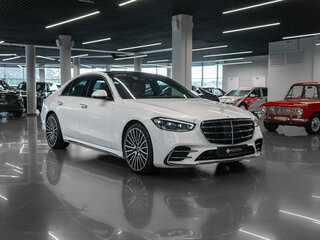 2022 Mercedes-Benz S-Класс 400 d 4MATIC VII (W223), белый, 10250000 рублей, вид 2