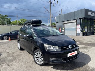 2014 Volkswagen Sharan II, чёрный, 1430000 рублей, вид 3