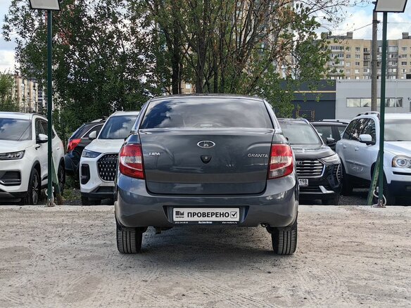 2016 Lada (ВАЗ) Granta I, серый - вид 7