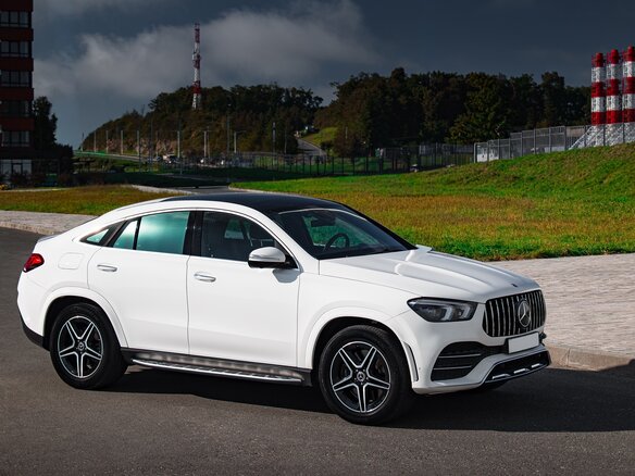 2020 Mercedes-Benz GLE Coupe 400 d II (C167), белый, 8200000 рублей - вид 5