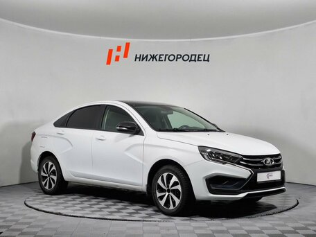2023 Lada (ВАЗ) Vesta I Рестайлинг (NG), белый, 1199000 рублей, вид 2