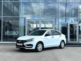 2023 Lada (ВАЗ) Vesta I Рестайлинг (NG), белый, 895000 рублей, вид 3