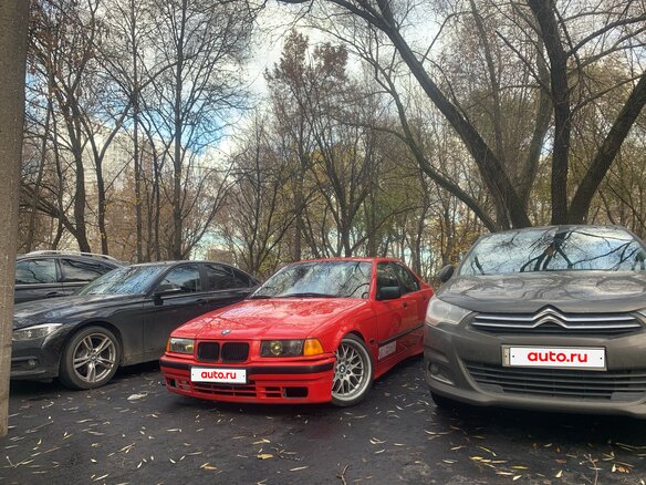 1995 BMW 3 серии 316i III (E36), красный - вид 9