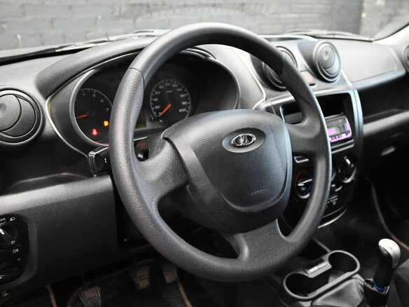 2017 Lada (ВАЗ) Granta I, чёрный, 320000 рублей - вид 7