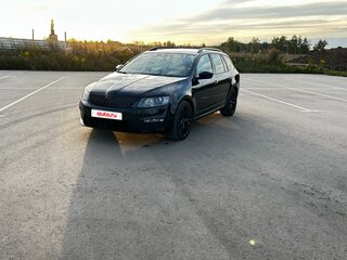 2014 Skoda Octavia III (A7), чёрный, 1370000 рублей, вид 2