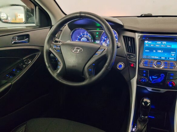 2012 Hyundai Sonata VI (YF), чёрный - вид 10