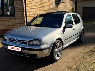 2001 Volkswagen Golf IV, серебристый, 580000 рублей, вид 1