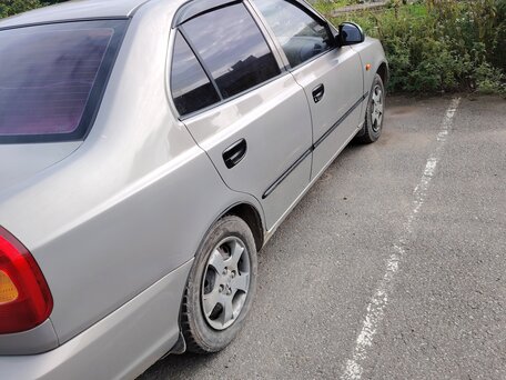 2008 Hyundai Accent ТагАЗ II, бежевый, 270000 рублей, вид 2