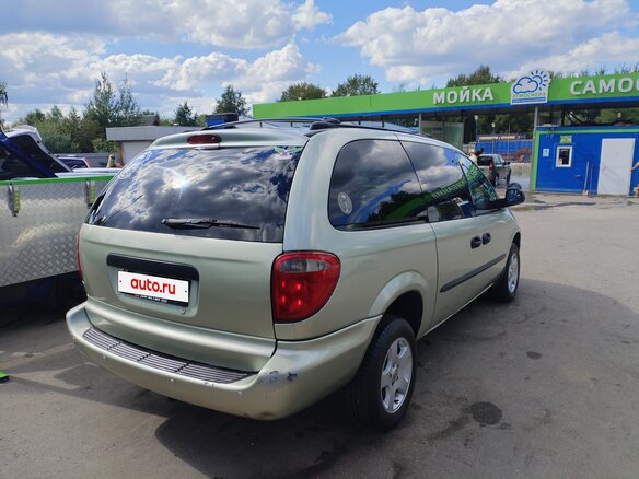 2003 Dodge Caravan Grand IV, зелёный, 650000 рублей - вид 3