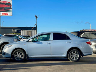 2008 Toyota Corolla X (E140, E150), голубой, 650000 рублей, вид 2