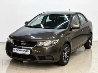 2010 Kia Cerato 6-speed II, коричневый, 520000 рублей, вид 1