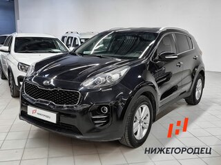 2016 Kia Sportage IV, чёрный, 1689000 рублей, вид 1