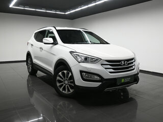 2013 Hyundai Santa Fe III, белый, 1650000 рублей, вид 5