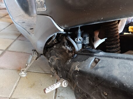 2017 Honda Dio, серебристый, 50000 рублей, вид 4
