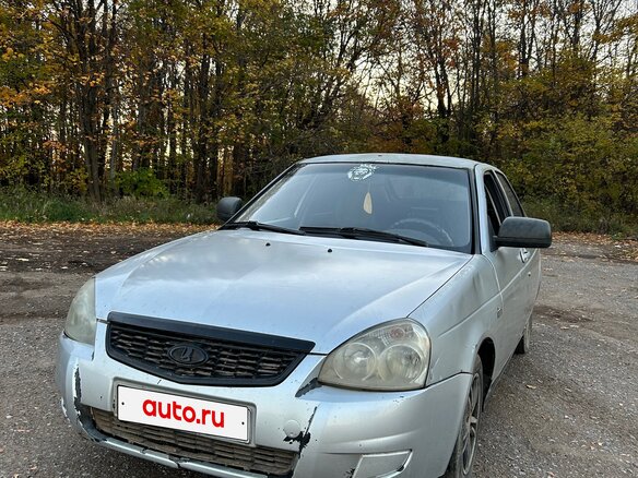 2010 Lada (ВАЗ) Priora I, серебристый, 110000 рублей - вид 1
