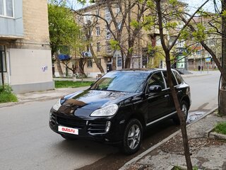 2007 Porsche Cayenne S I Рестайлинг (957), чёрный, 1250000 рублей, вид 1