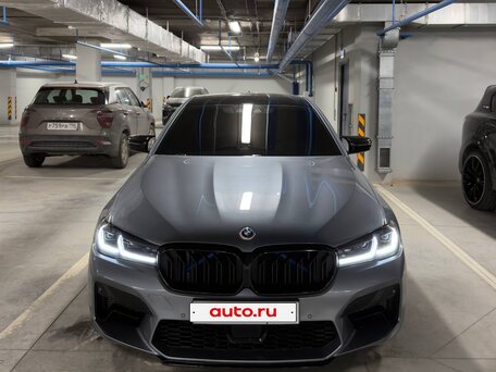2016 BMW 5 серии 530d xDrive VII (G30/G31/G38), серый, 4599999 рублей, вид 4