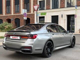2020 BMW 7 серии 740d xDrive VI (G11/G12) Рестайлинг, серый, 6200000 рублей, вид 5