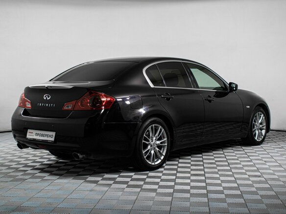 2011 Infiniti G25 IV, чёрный, 1099000 рублей - вид 4