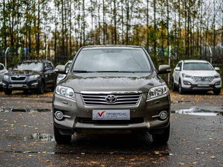 2010 Toyota RAV4 III (XA30) Рестайлинг, бежевый, 1280000 рублей, вид 3