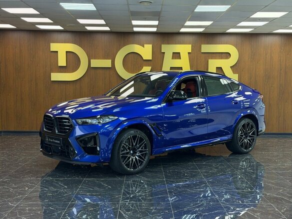2025 BMW X6 M Competition III (F96) Рестайлинг, синий, 17981660 рублей