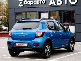 2019 Renault Sandero Stepway II Рестайлинг, синий, 1325000 рублей, вид 4